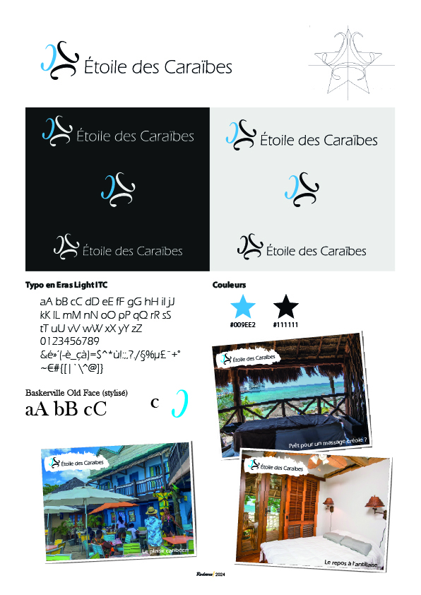 Brand board étoile des caraïbes