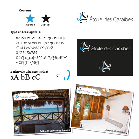 étoile des caraïbes - identité visuelle