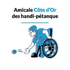 logo Amicale Côte d'Or des handi-pétanque