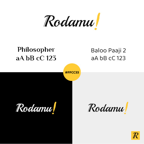 charte graphique Roddamu