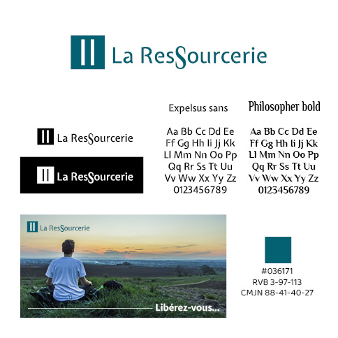 La ressourcerie - identité visuelle